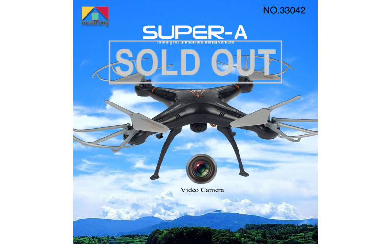 Mouldking Super -A 33042D 2MP Wifi Camera with Barometer Altitude Hold RC Drone Quadcopter